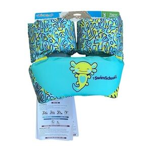 SwimSchool Kids Swim Vest with Arm Floats